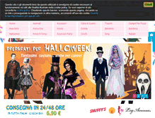 Tablet Screenshot of effettoparty.com